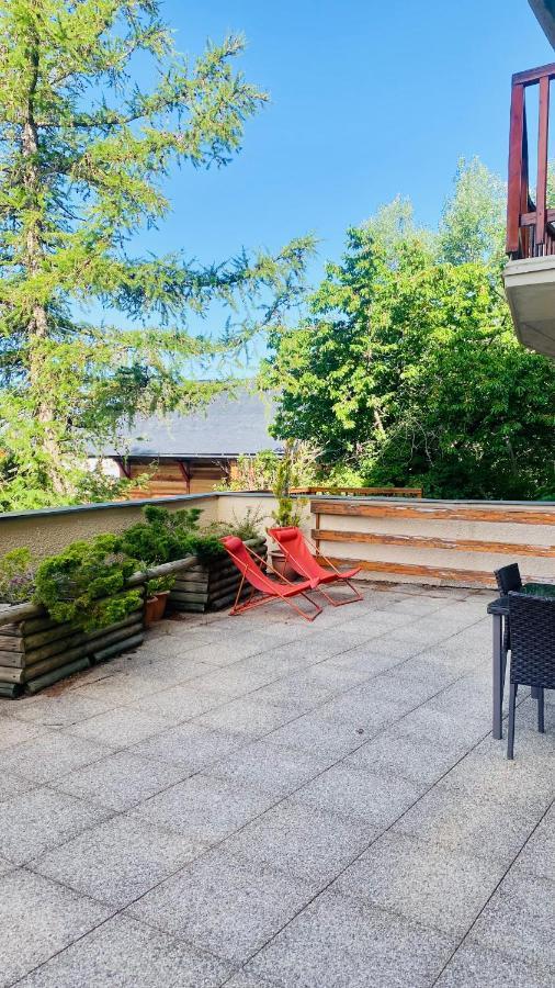 Font-Romeu : T2 Avec Grande Terrasse Et Garage Apartment Luaran gambar